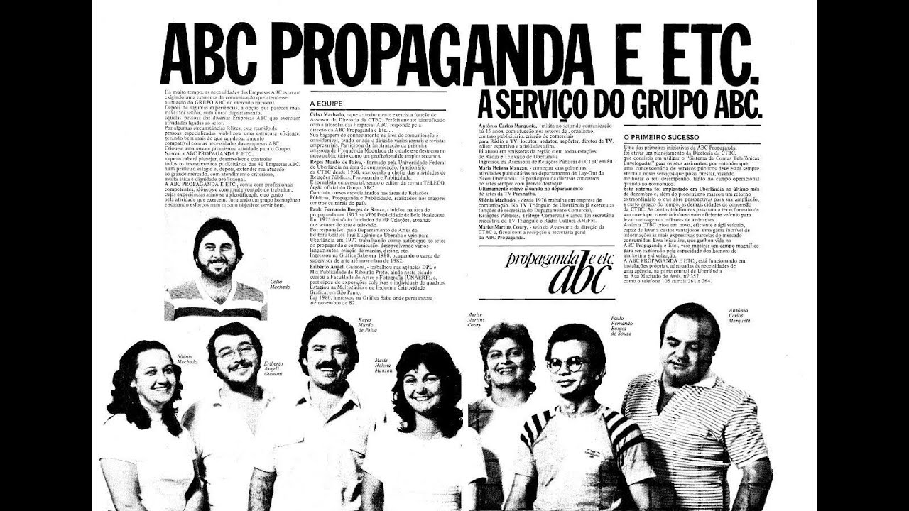 ABC Propaganda: primeira agência publicitária da cidade
